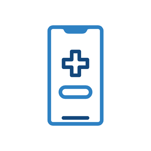 Mobile medical app icon